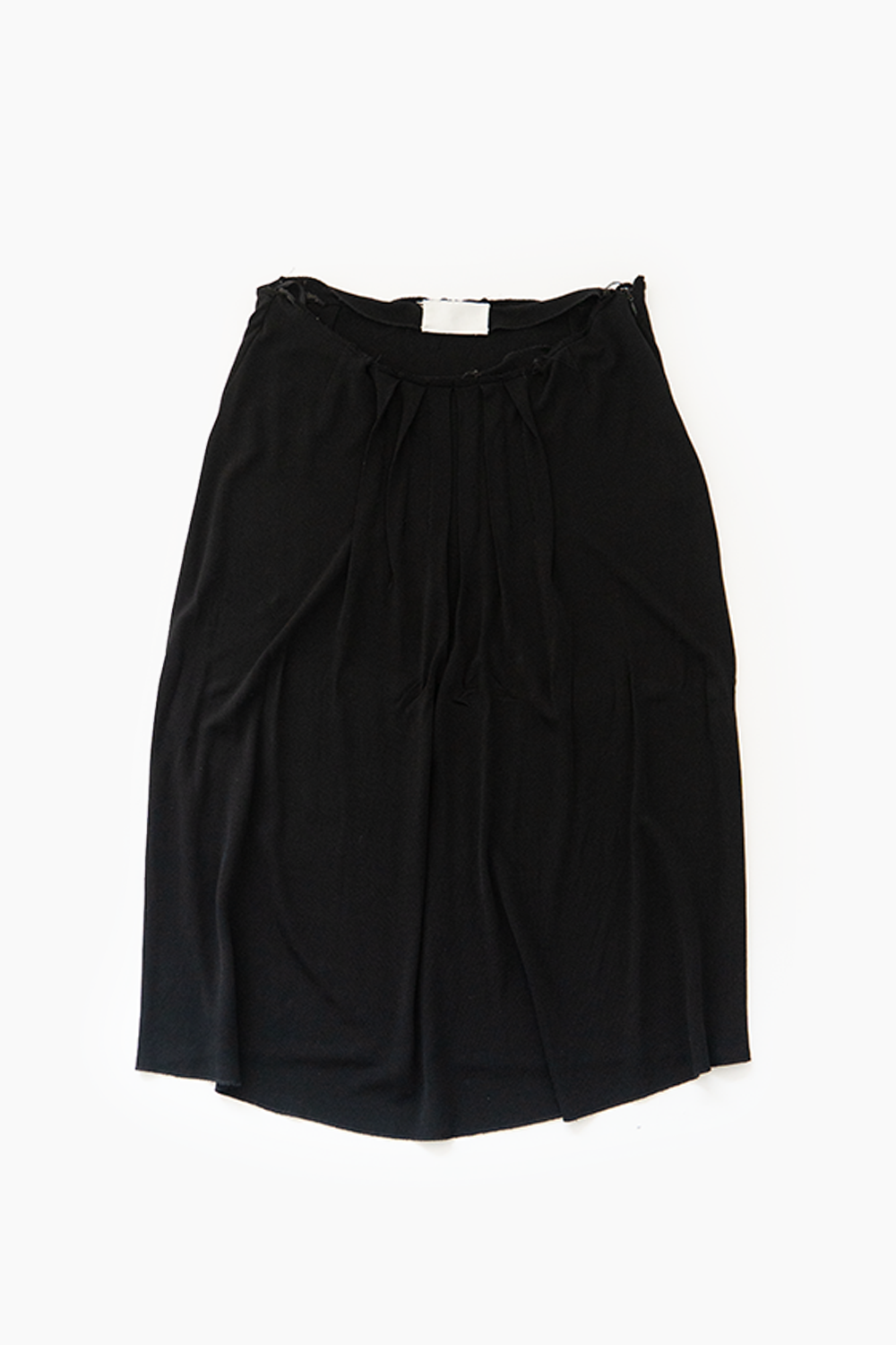 MAISON MARTIN MARGIELA DRAPED MIDI SKIRT