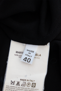 MAISON MARTIN MARGIELA DRAPED MIDI SKIRT