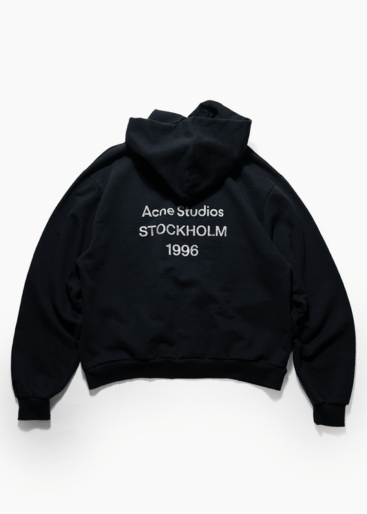 ACNE STUDIOS LOGO HOODIE - VESSEL, racing forward
