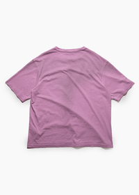 ACNE STUDIOS PINK LOGO T-SHIRT - VESSEL, racing forward