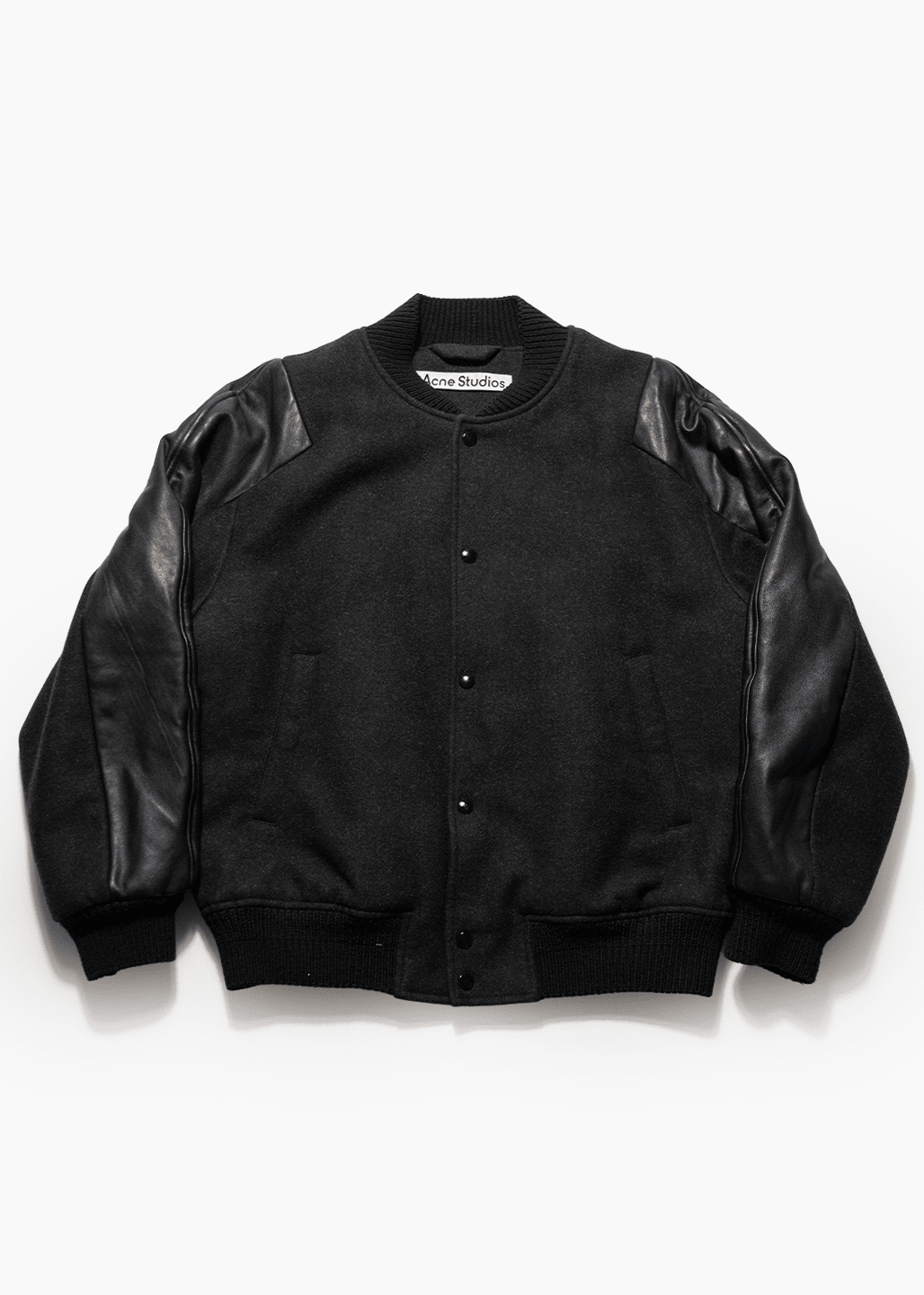 ACNE STUDIOS VARSITY JACKET - VESSEL, racing forward