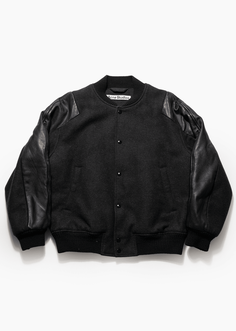 ACNE STUDIOS VARSITY JACKET - VESSEL, racing forward