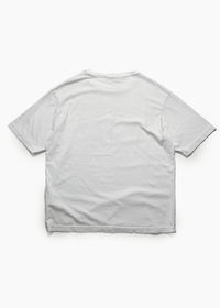 ACNE STUDIOS WHITE LOGO T-SHIRT - VESSEL, racing forward
