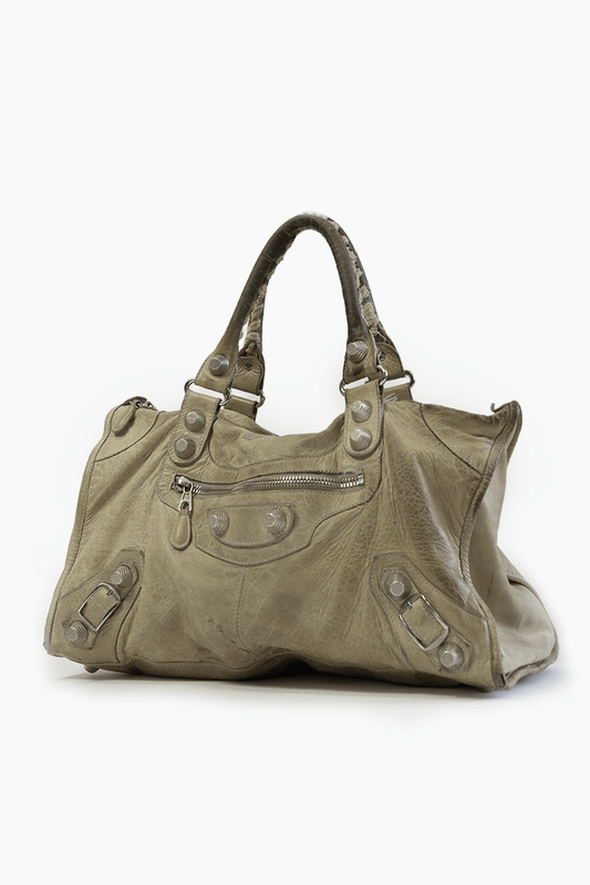 BALENCIAGA CITY BAG - SAGE GREEN 2005 - 07 - VESSEL, racing forward