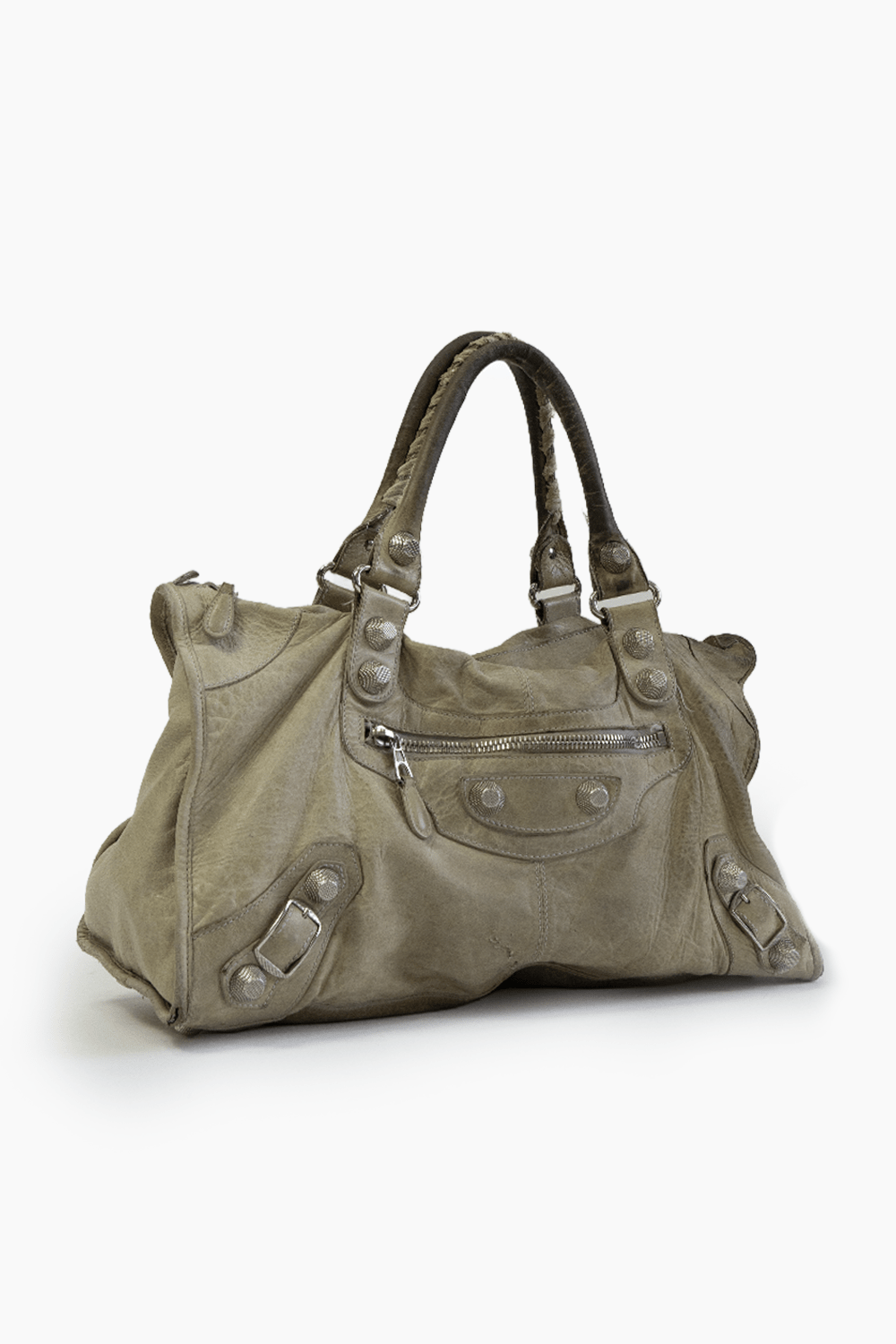 BALENCIAGA CITY BAG - SAGE GREEN 2005 - 07 - VESSEL, racing forward