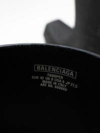 BALENCIAGA TROOPER RUBBER BOOTS SS22 - VESSEL, racing forward