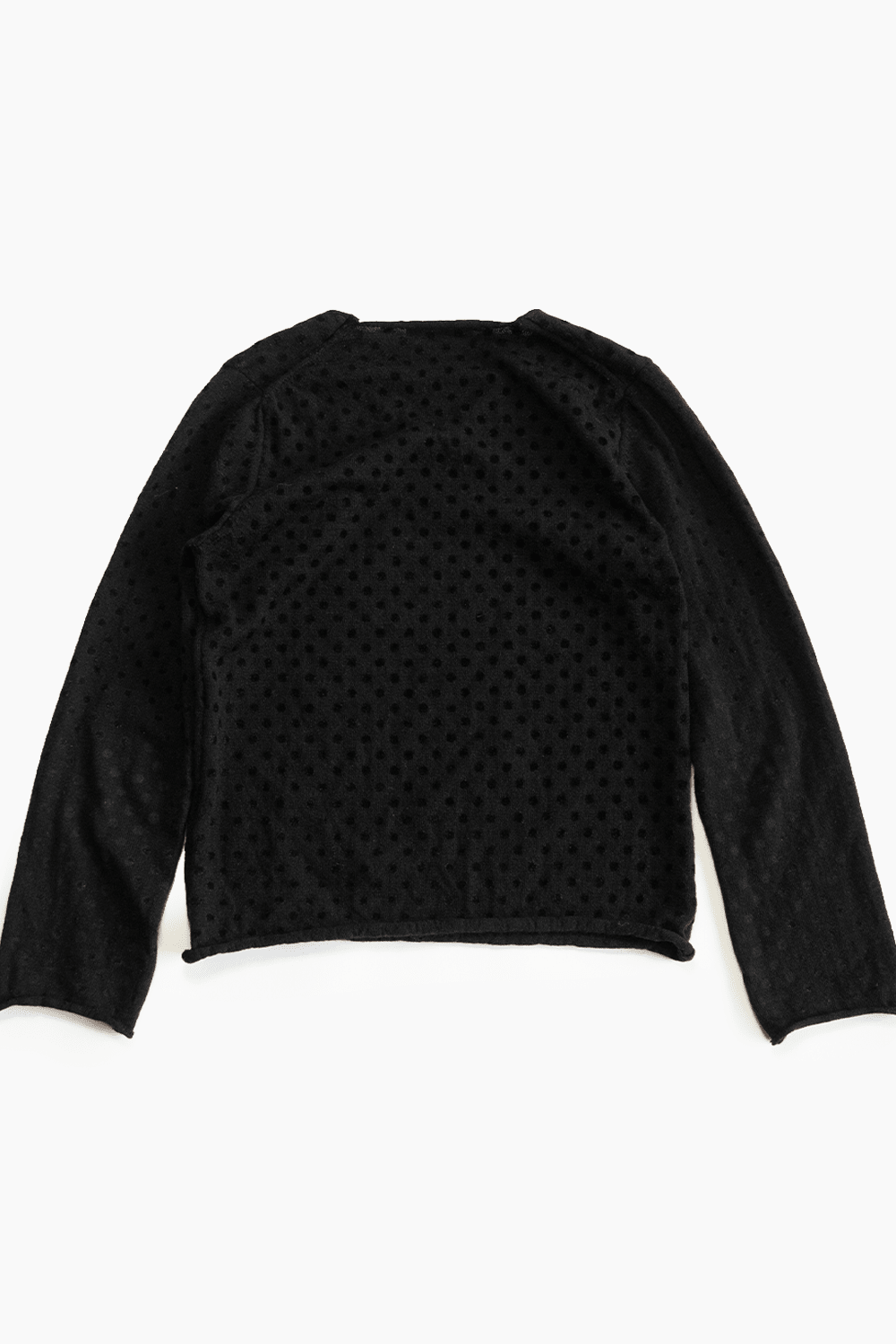 COMME DES GARÇONS POLKA DOT KNIT - VESSEL, racing forward