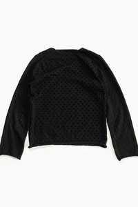 COMME DES GARÇONS POLKA DOT KNIT - VESSEL, racing forward