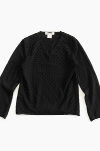 COMME DES GARÇONS POLKA DOT KNIT - VESSEL, racing forward