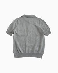 DRIES VAN NOTEN KNIT POLO - VESSEL, racing forward