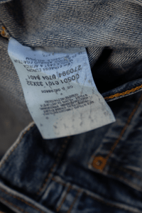 LEVI'S 501 JEANS DARK WASH - VESSEL, racing forward