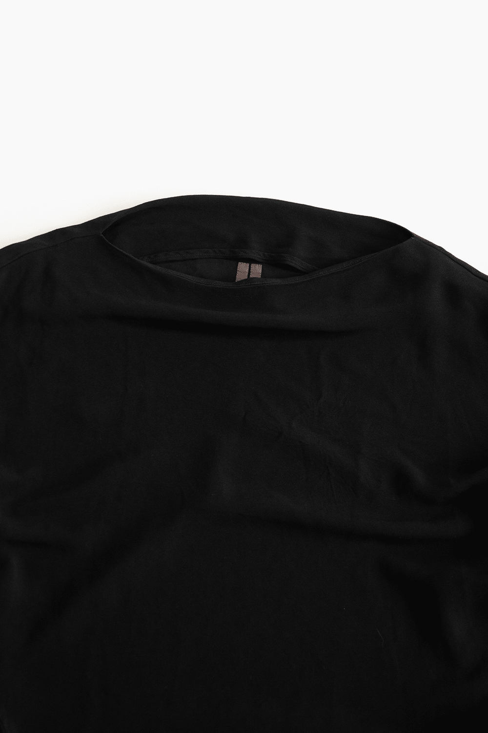 RICK OWENS DRAPED BATWING TOP - VESSEL, racing forward