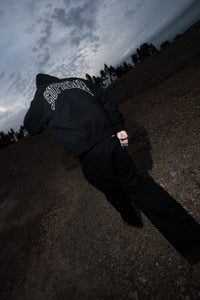 SUPREME CRACKED RAGLAN ZIP UP HOODIE - VESSEL, racing forward