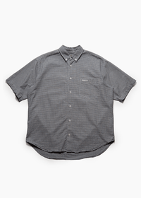 SUPREME GINGHAM BUTTON-UP SHIRT - VESSEL, racing forward
