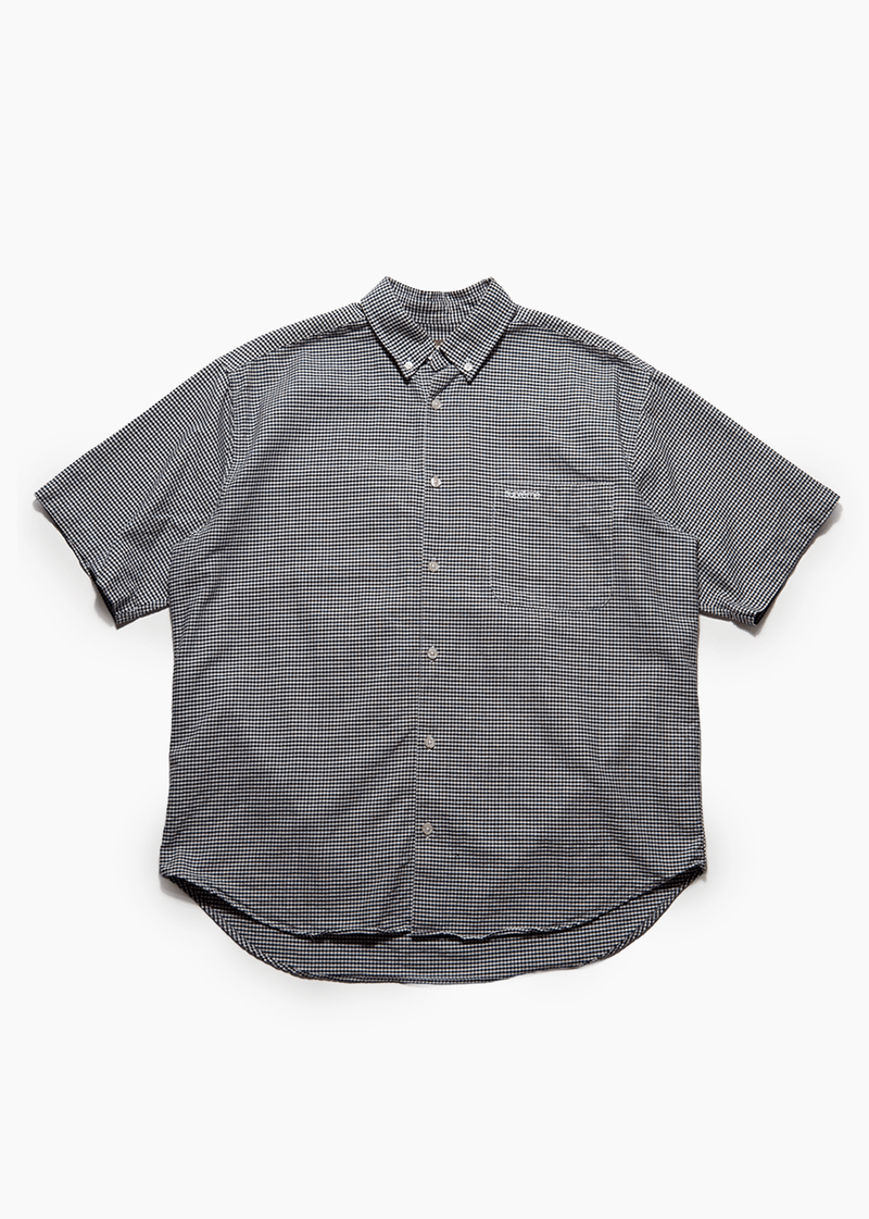 SUPREME GINGHAM BUTTON-UP SHIRT - VESSEL, racing forward
