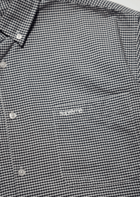 SUPREME GINGHAM BUTTON-UP SHIRT - VESSEL, racing forward