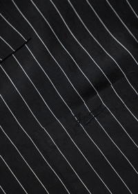 SUPREME PINSTRIPE BUTTON-UP SHIRT - VESSEL, racing forward