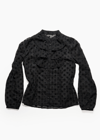 VINTAGE POLKA DOT SHIRT - VESSEL, racing forward
