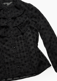 VINTAGE POLKA DOT SHIRT - VESSEL, racing forward