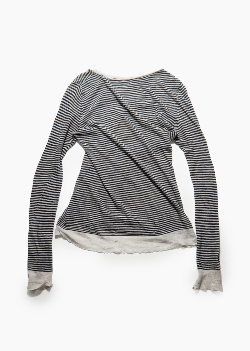 VINTAGE STRIPED LONGSLEEVE - VESSEL, racing forward