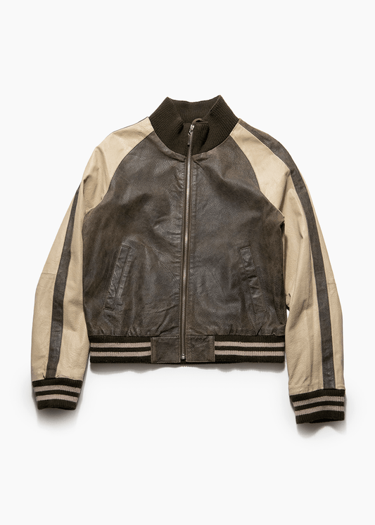 VINTAGE VARSITY JACKET - VESSEL, racing forward