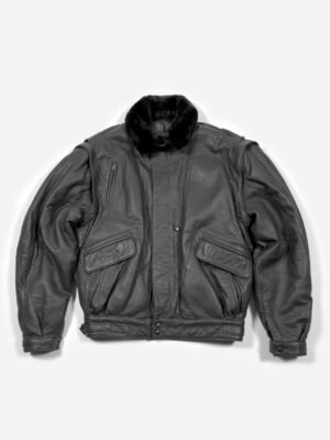 Vintage Leather Bomber