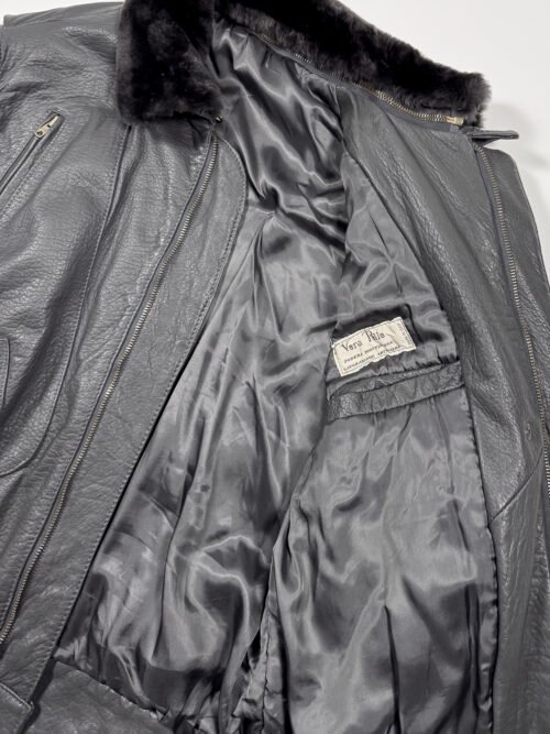 Vintage Leather Bomber