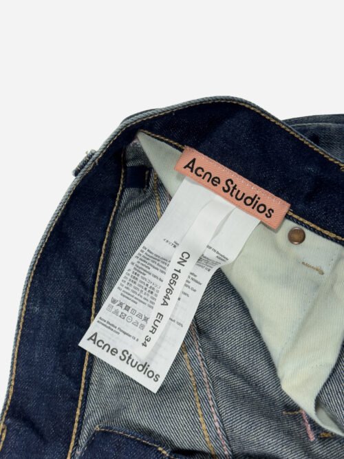 Acne Studios 2023F Broadway Wide Leg Jeans