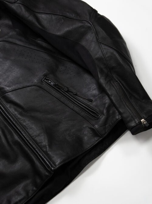 ALPINESTARS VINTAGE BLACK LEATHER RACING JACKET