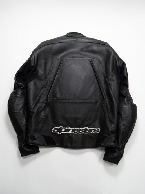 ALPINESTARS VINTAGE BLACK LEATHER RACING JACKET