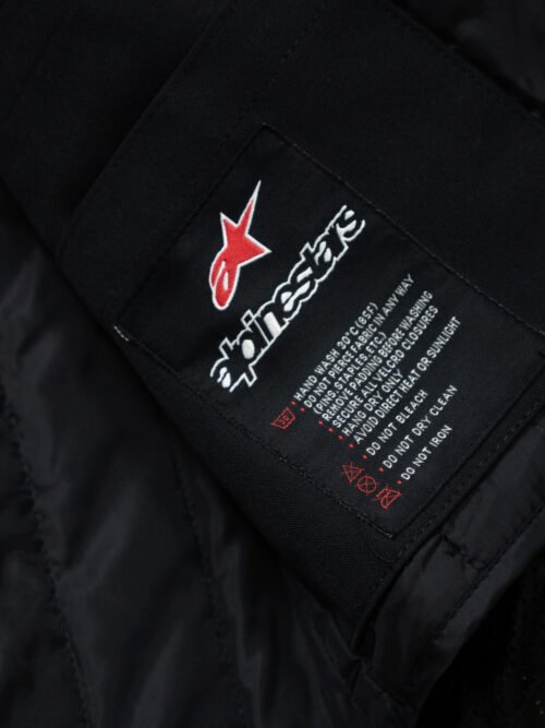 ALPINESTARS VINTAGE BLACK LEATHER RACING JACKET