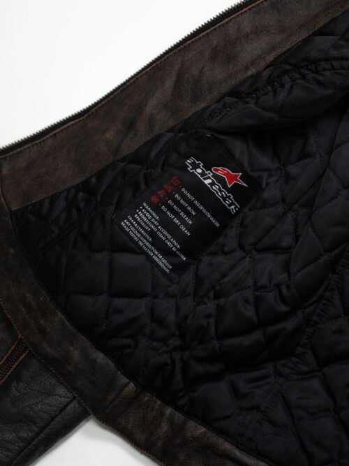 ALPINESTARS VINTAGE WOMENS LEATHER JACKET